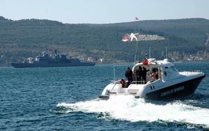  Askeri Birliklerden Çanakkale Boğazı’nda Gövde Gösterisi  