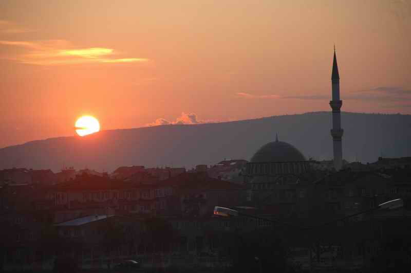  Çanakkale’de Gün Batımı 