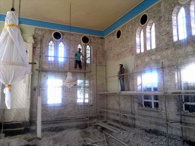  Süleyman Sakallı Merkez Camii Onarılıyor 