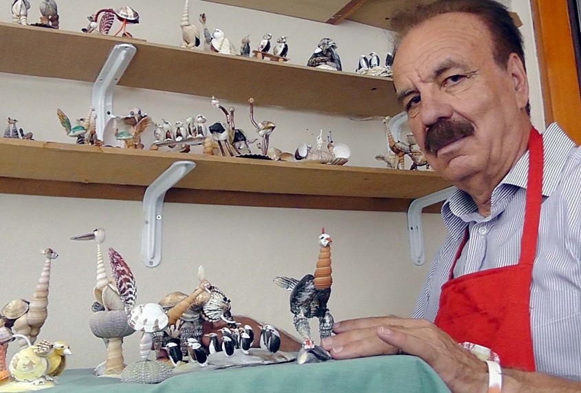  Deniz Kabuklarından Muhteşem Sanat Eserleri 