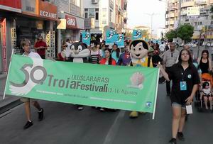  50. Uluslararası Troia Festivali Başladı 