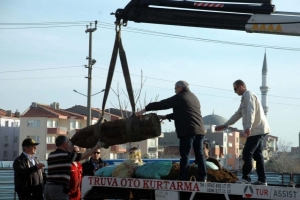  Çanakkale Savaşı’ndan Kalma Tarihi Top Mermisi İmha Edildi  