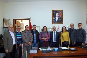  Karacaova Mübadillerinden Başkan Özacar’a Ziyaret  