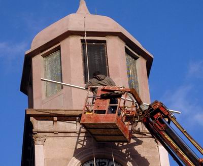  Tarihi Saat Kulesinin Restorasyonu Tamamlanıyor 