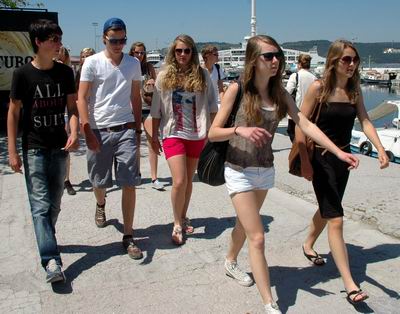  Hollandalı Öğrenciler Eğitim Gezisi İçin Çanakkale’de  