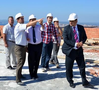  Çomü Güzel Sanatlar Fakültesi Yeni Binasının Yapımı Sürüyor 