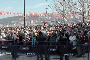  Çanakkalede Düşündüren Zafer Bayramı Kutlaması 