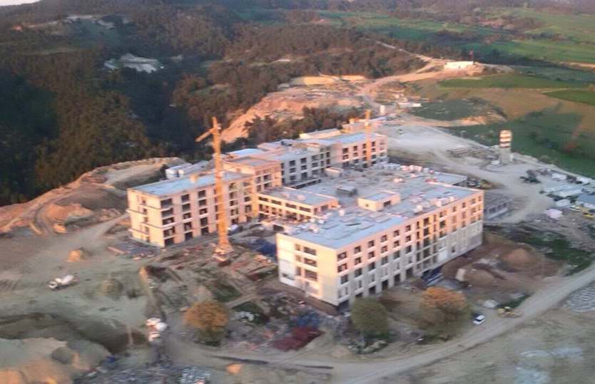  İşte Yeni Çanakkale Devlet Hastanesi Binasının Son Hali 