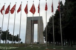 Çanakkale Şehitler Abidesi'nden Genel Görünüm