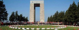 Çanakkale Şehitler Abidesi'nden Genel Görünüm