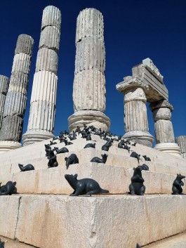 Çanakkale’nin Ayvacık İlçesine Bağlı Gülpınar Beldesi Bahçeleriçi Mevkiinde Yer Alan Apollon Smintheus Tapınağı