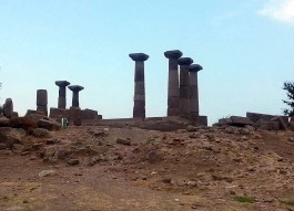 Assos Antik Kentindeki Athena Tapınağı Kalıntıları