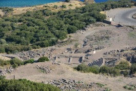 Assos Antik Kentindeki Kalıntılar