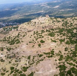 Assos Antik Kentinin Havadan Görünümü