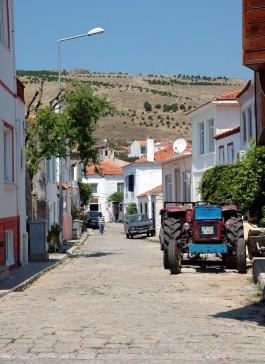 Bozcaada İlçe Merkezindeki Şirin Evler