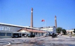 Çanakkale'nin Çan İlçesinde Hizmet Veren Çanakkale Seramik Fabrikalarından Bir Görünüm