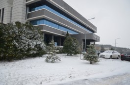 Çanakkale Onsekiz Mart Üniversitesi Karlar Altında