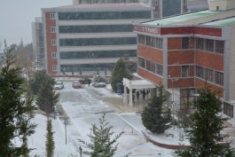 Çanakkale Onsekiz Mart Üniversitesi Karlar Altında