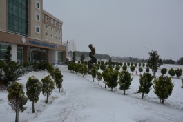 Çanakkale Onsekiz Mart Üniversitesi Karlar Altında