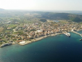 Eceabat'ın Havadan Görünümü