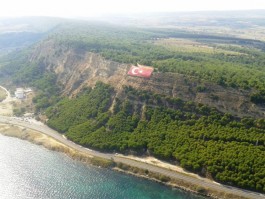 Eceabat Kakmadağ Tepesine Yapılan Türk Bayrağı