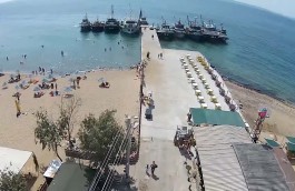 Çanakkale'nin Ezine İlçesine Bağlı Geyikli Beldesi Sahili