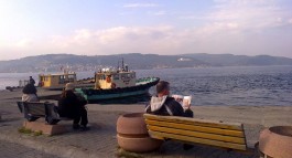 Kordon Boyundaki Çanakkale Gümrük İskelesi