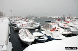 Kış Mevsiminde Çanakkale Kordon Boyu ve Balıkçı Barınağı