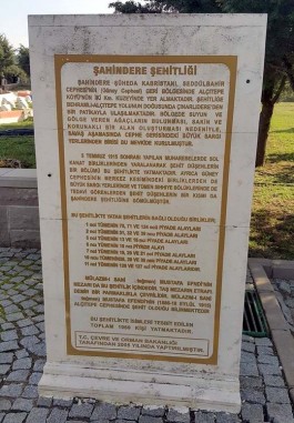 Şahindere Şehitliği