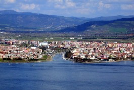 Kilitbahir Tepesi'nden Sarıçay'ın Görünümü