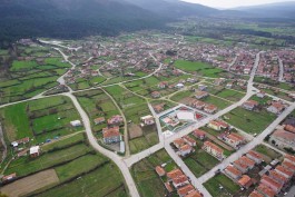 Çanakkale'nin Yenice İlçesinin Havadan Görünümü (Fotoğraf: Arslan Hamza Algül)