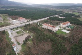 Çanakkale'nin Yenice İlçesinin Havadan Görünümü (Fotoğraf: Arslan Hamza Algül)