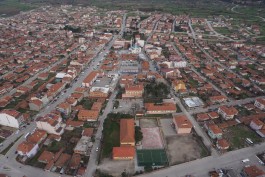 Çanakkale'nin Yenice İlçesinin Havadan Görünümü (Fotoğraf: Arslan Hamza Algül)