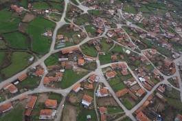 Çanakkale'nin Yenice İlçesinin Havadan Görünümü (Fotoğraf: Arslan Hamza Algül)