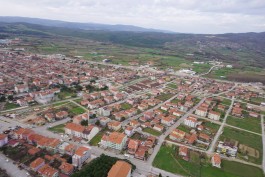 Çanakkale'nin Yenice İlçesinin Havadan Görünümü (Fotoğraf: Arslan Hamza Algül)