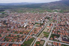 Çanakkale'nin Yenice İlçesinin Havadan Görünümü (Fotoğraf: Arslan Hamza Algül)