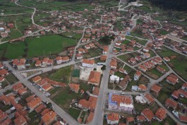 Çanakkale'nin Yenice İlçesinin Havadan Görünümü (Fotoğraf: Arslan Hamza Algül)