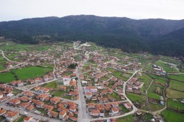 Çanakkale'nin Yenice İlçesinin Havadan Görünümü (Fotoğraf: Arslan Hamza Algül)