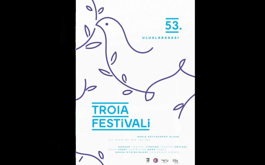  İşte 53. Uluslararası Troia Festivali'nin Afişi  