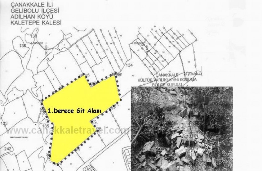  Kaletepe Kalesi 1. Derece Arkeolojik Sit Alanı İlan Edildi 