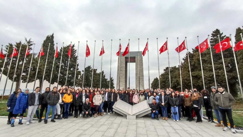  Balıkesir Üniversitesi Turizm Fakültesi Öğrencileri Çanakkale’de 