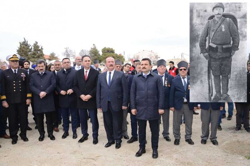  Seddülbahir Kahramanı Bigalı Mehmet Çavuş Törenle Anıldı 