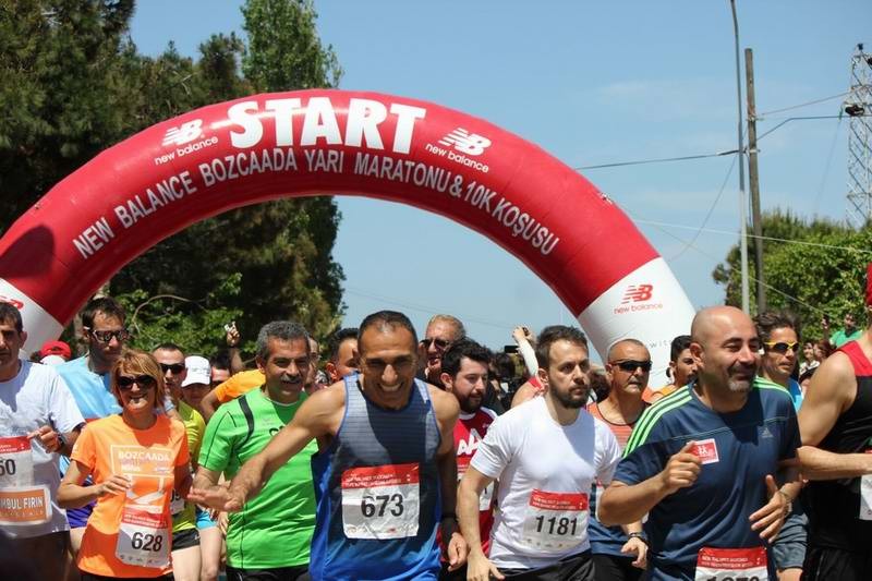  Binlerce Kişi Bozcaada’da Yarı Maratonda Koşacak 