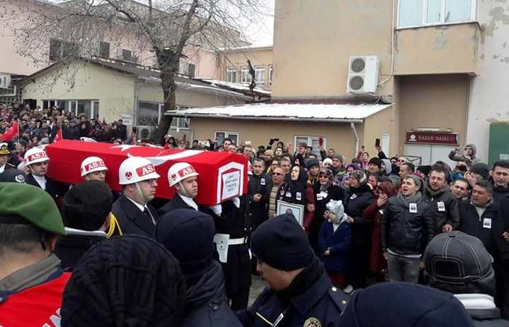  Çanakkale Şehidini Sonsuzluğa Uğurladı 