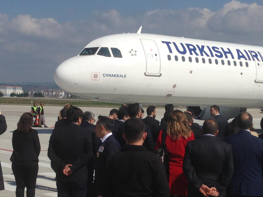  Çanakkale - İstanbul Uçak Seferleri Yeniden Başladı 