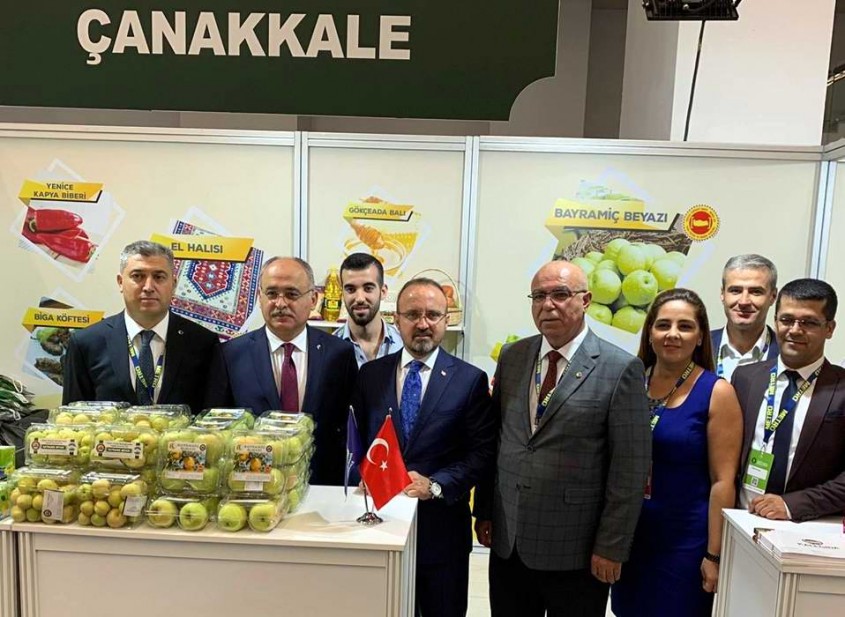  Çanakkale Ürünleri “Coğrafi İşaretli Ürünler Fuarı”nda Beğeniye Sunuldu 