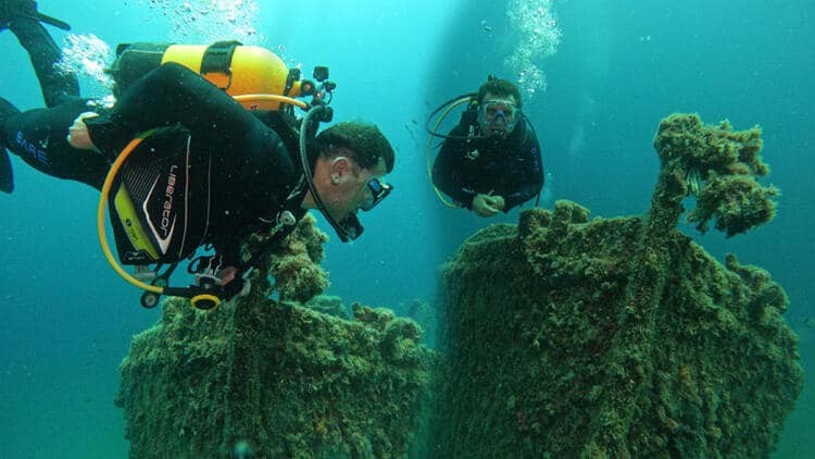  Çanakkale’de Dalış Turizmine İlgi Artıyor 