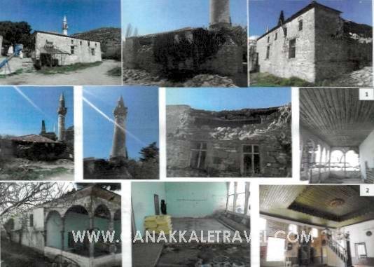  Ayvacık’taki 150 Yıllık Tarihi Cami Restore Edilecek 