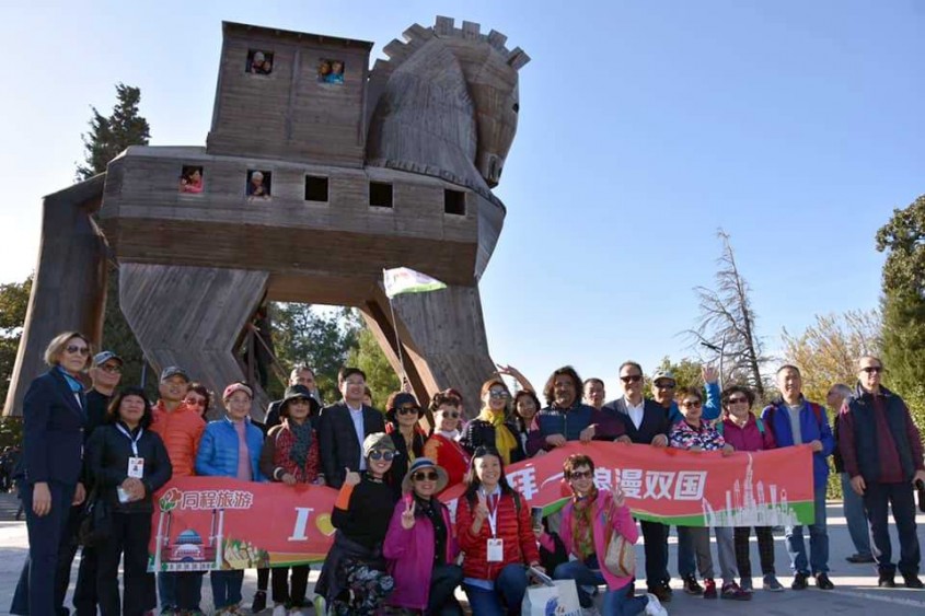  Çin Vatandaşlarından Çanakkale’ye Kültür Gezisi 