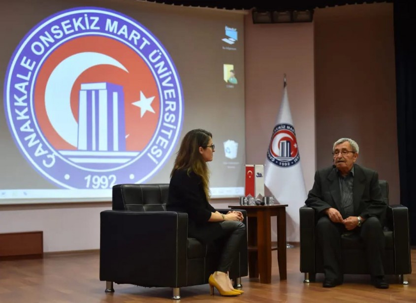  ÇOMÜ'de Çanakkale’nin Yaşayan İnsan Hazineleri Etkinliği 